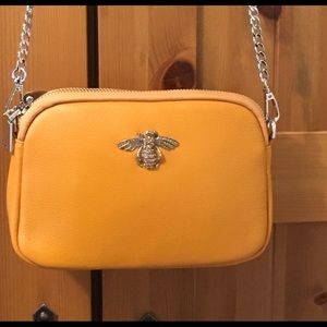 Brand new genuine leather crossbody bag